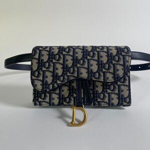 Authentic Dior Saddle Belt Pouch
